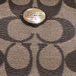 Authentic Coach Zippered Wallet